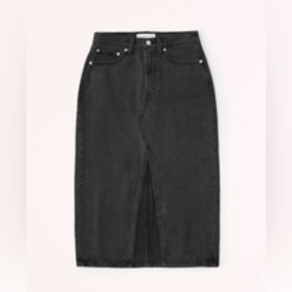 Abercrombie & Fitch Gray High Rise Denim